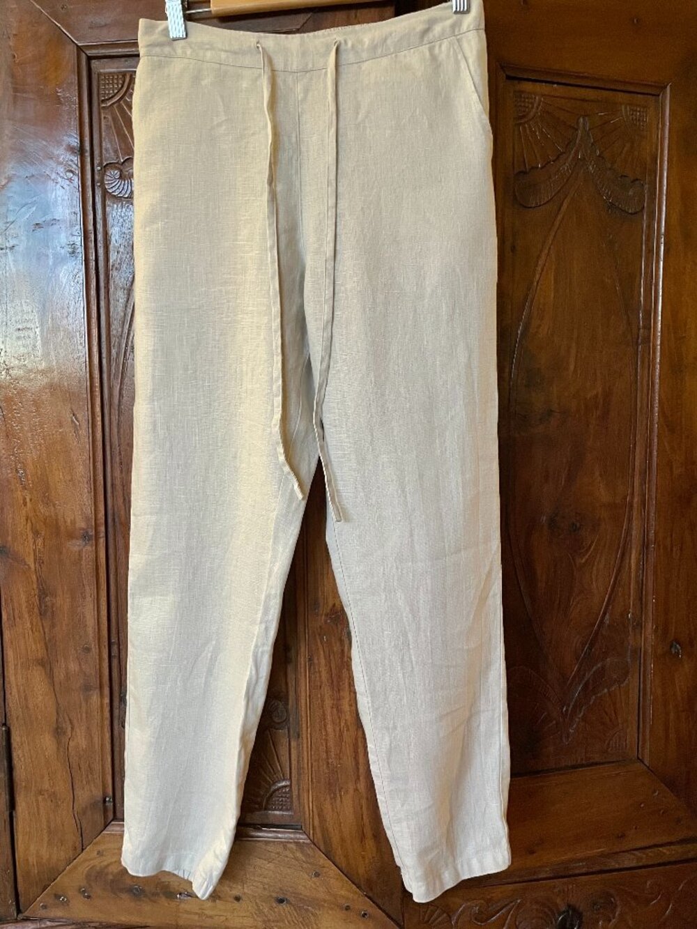 100% linen pants